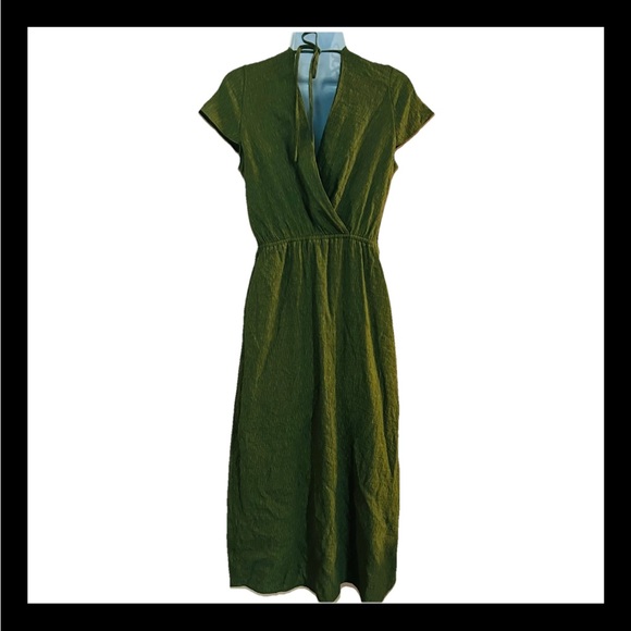 GB Asymmetrical Sundress with Flutter Sleeves - Picture 4 of 6